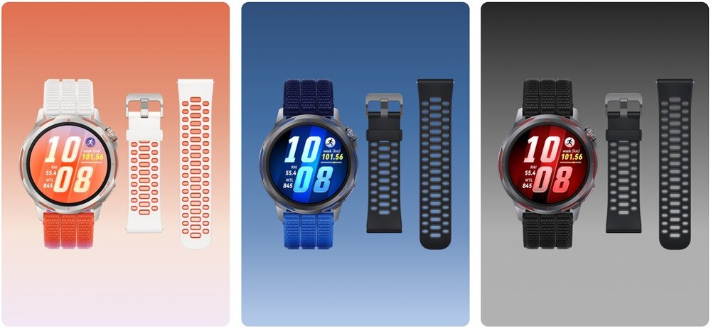 HUAWEI Watch GT Runner 2 kolory paski AirDry fluoroelastomer personalizacja