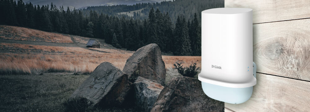 Router D-LINK DWP-1010/KT (zestaw 5G z anteną) Router M15/IDU