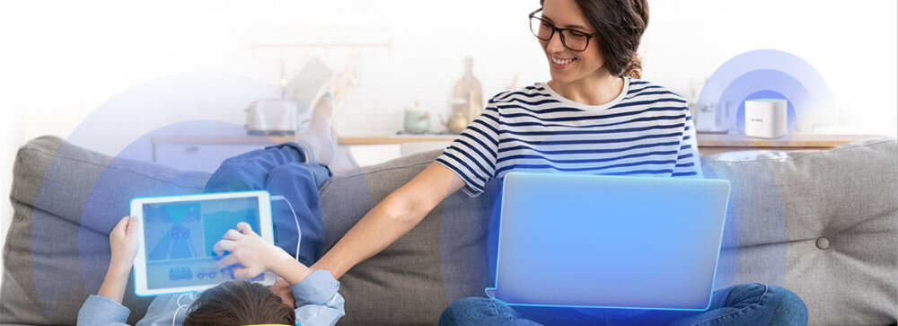 Router D-LINK DWP-1010/KT (zestaw 5G z anteną) Mama z dzieckiem