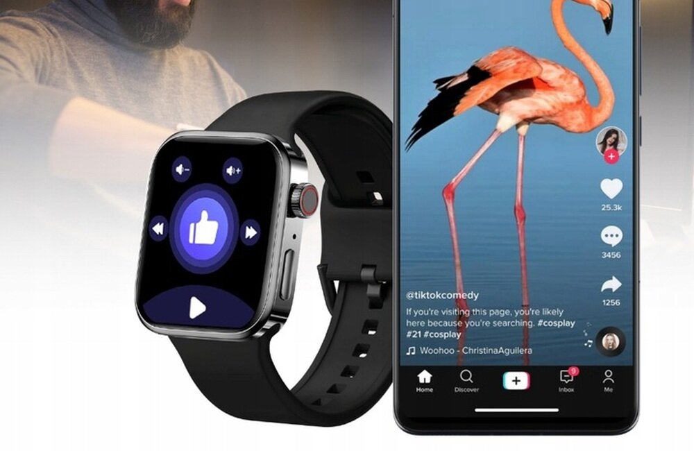 Smartwatch YAXO Tampa ze smartfonem  