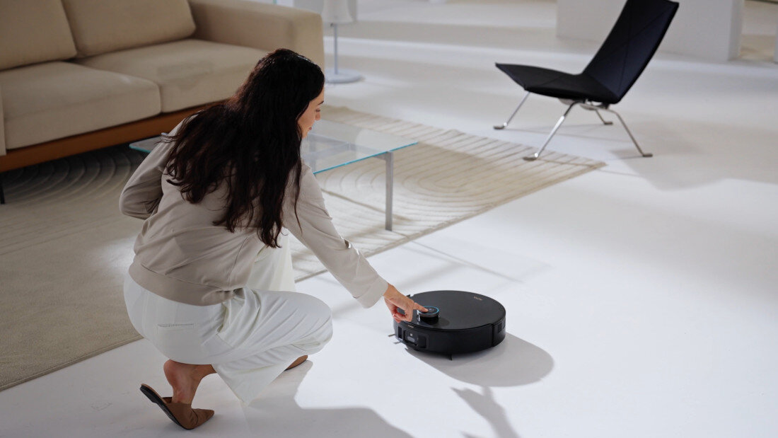 Robot sprzątający MOVA Z60 Ultra Roller Complete Czarny Długie sprzątanie czas pracy wygoda komfort użytkowanie korzystanie