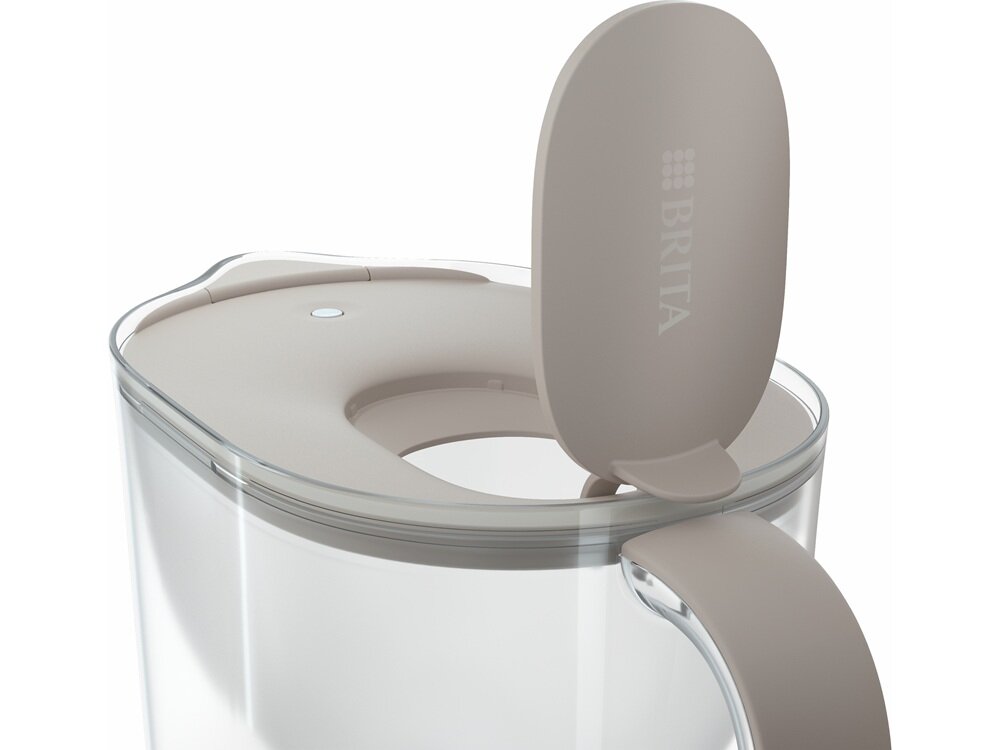 Dzbanek filtrujący BRITA Style Essential XL Piaskowy mniejsza ilość kamienia, dłuższa praca urządzeń, oszczędność czasu i pieniędzy