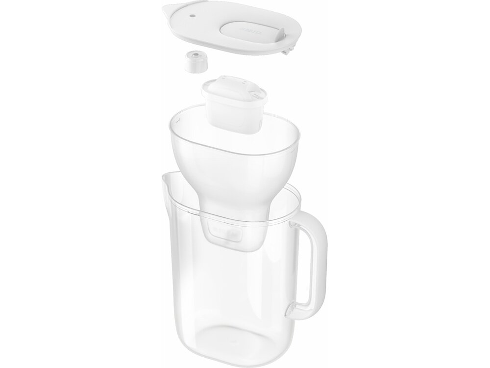 Dzbanek filtrujący BRITA Style Essential XL Biały większa ilość wody, dla rodziny, wygodne przygotowanie posiłków