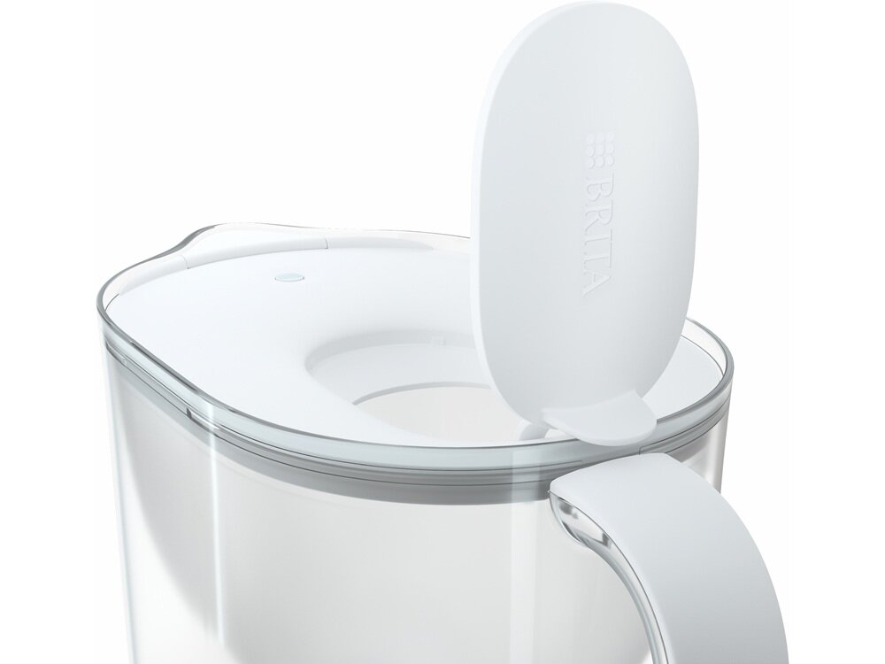 Dzbanek filtrujący BRITA Style Essential XL Biały mniejsza ilość kamienia, dłuższa praca urządzeń, oszczędność czasu i pieniędzy