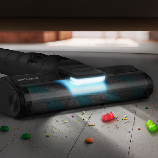  Odkurzacz Samsung Jet 95 Multi VS20C954CTN - Media Expert - elektroszczotka Slim LED