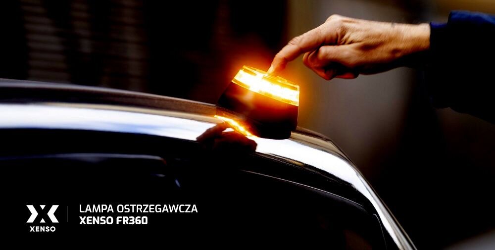 XENSO FR360 XENSO FR360 zakresie 360° widoczne z odległości do 1 kilometra zwiększyć zauważalność pojazdu - lampa przyczepiona do dachu