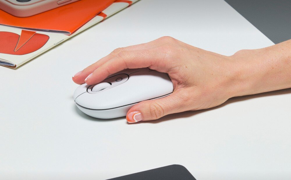 Zestaw LOGITECH POP ICON Combo Off White mysz rolka tryby szybkość