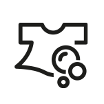 Koszulka z bąbelkami w postaci grafiki 