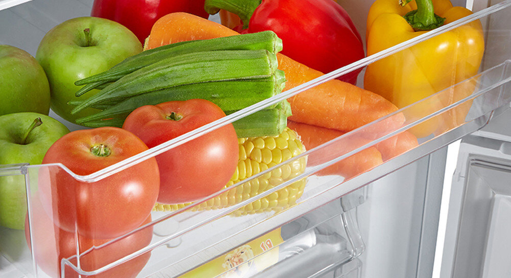 LODÓWKA HISENSE RB343D4DWF szuflada owoce warzywa świeżość