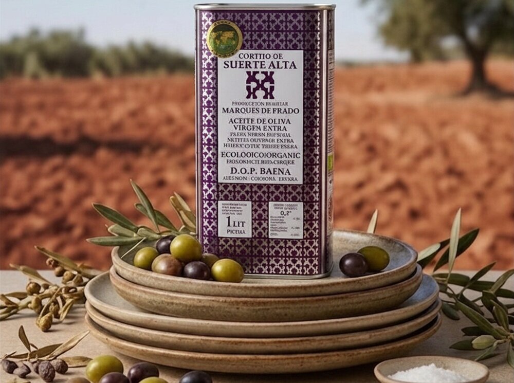 Oliwa z oliwek PICUAL Extra Virgin Picual 1000 ml metalowe opakowanie, ochrona przed światłem, zachowuje smak i wartości odżywcze