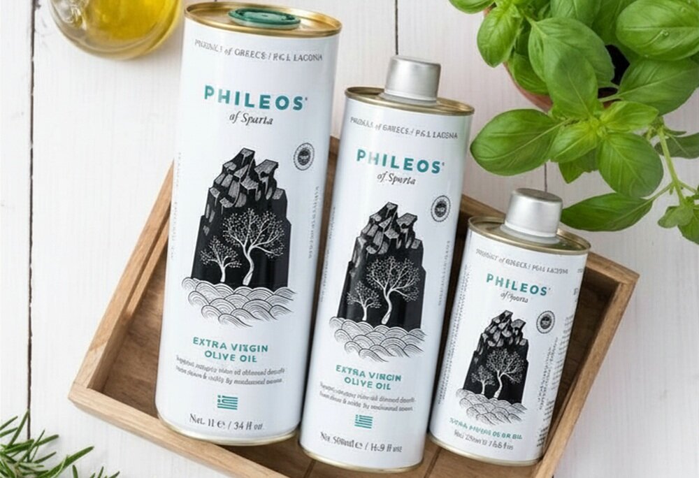 Oliwa z oliwek PHILEOS Phileos of Sparta Extra virgin 5 l