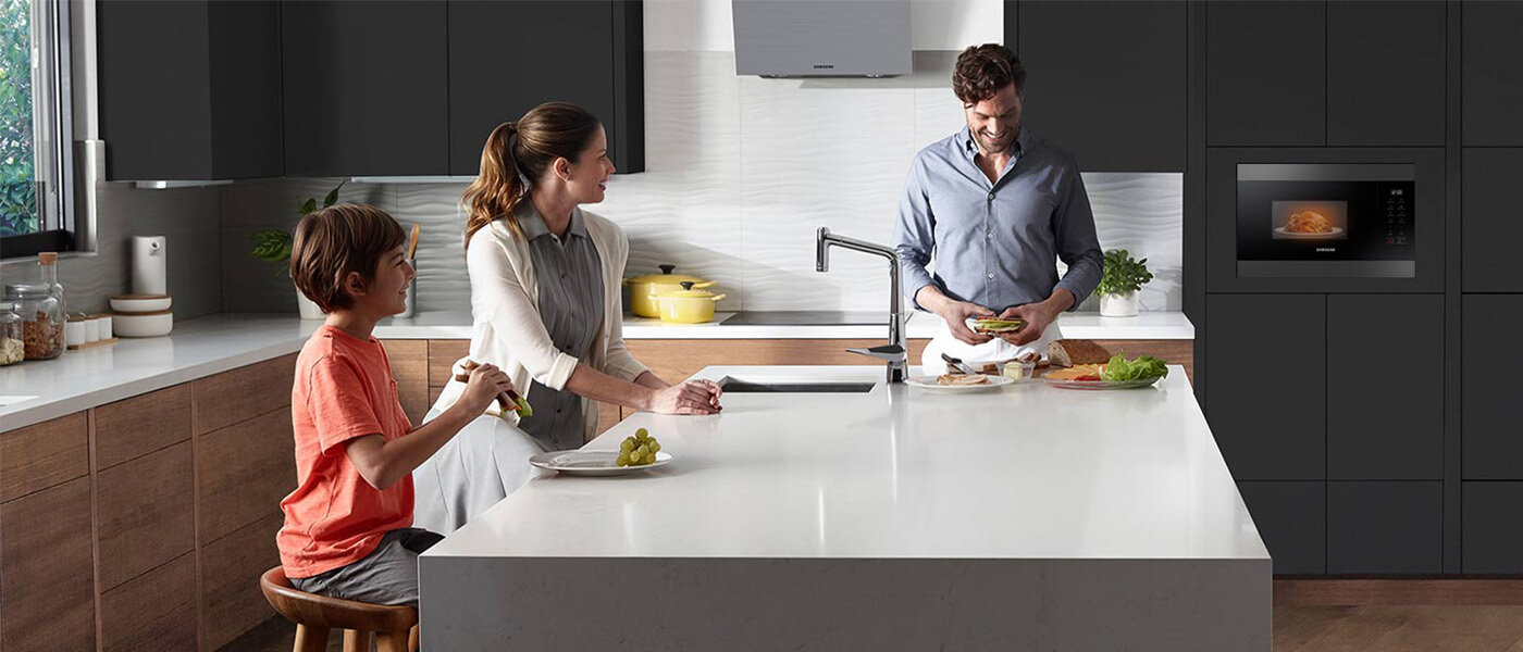 Samsung mikrofalówka do zabudowy MS22M8254AM - Media Expert - funkcjonalna i bezpieczna