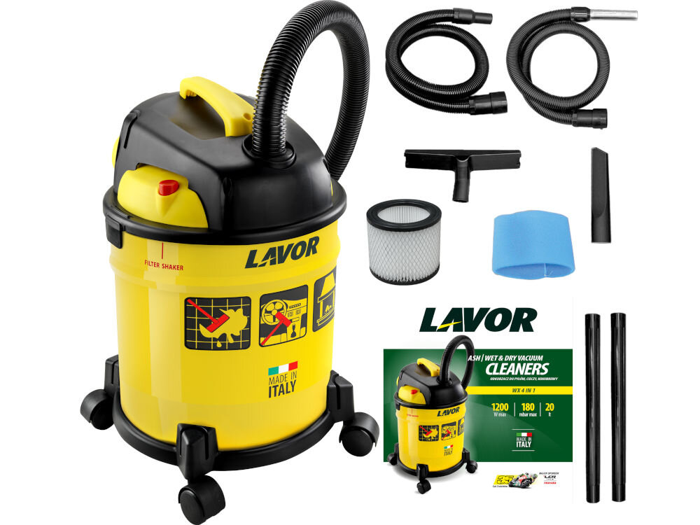 Odkurzacz LAVOR WX 4w1 8.243.0049 zestaw elementy