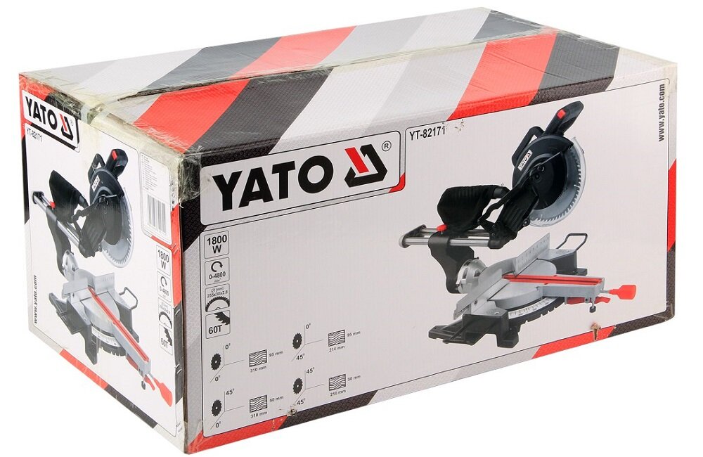 Pilarka ukosowa YATO YT 82171 Bezpieczne przechowywanie