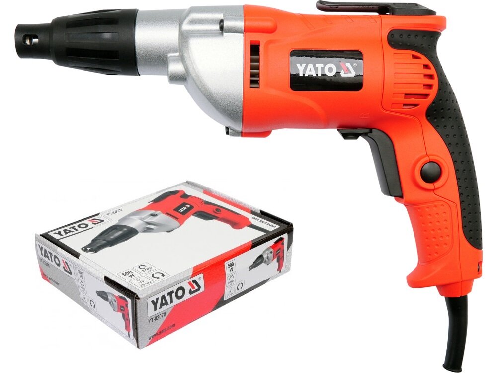 Wkrętarka YATO YT-82070 w zestawie instrukcja obsługi w języku polskim karta gwarancyjna