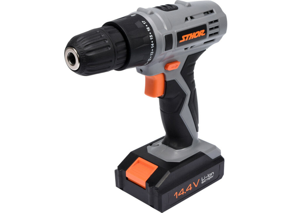 Wiertarko-wkrętarka STHOR 78982 GRD lampa led waga