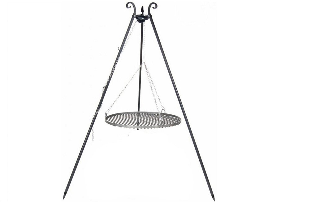 Grill ogniskowy FARMCOOK Pan 33 Łatwe czyszczenie ruszt średnica 60 cm