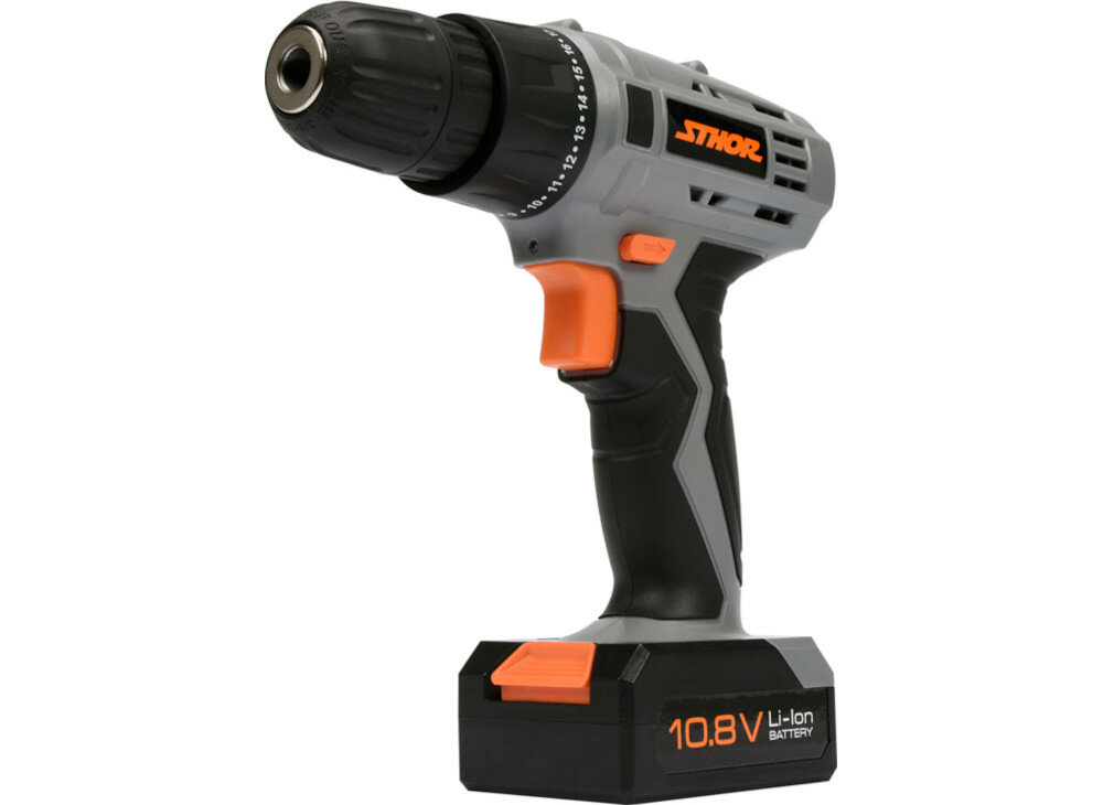 Wiertarko-wkrętarka STHOR 78981 skos lampa led waga