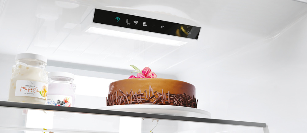 LODÓWKA CANDY CNCQ4T618EX Wszystko pod kontrolą panel sterowanie ustawienia temperatury