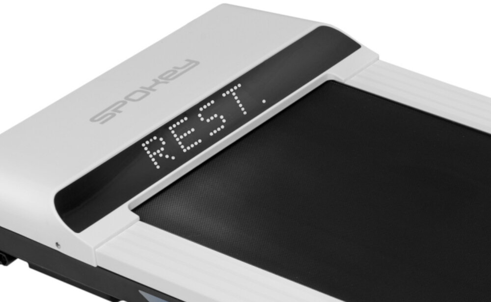 Bieżnia elektryczna Spokey Even BL intuicyjny panel sterowania z czytelnym wyswietlaczem