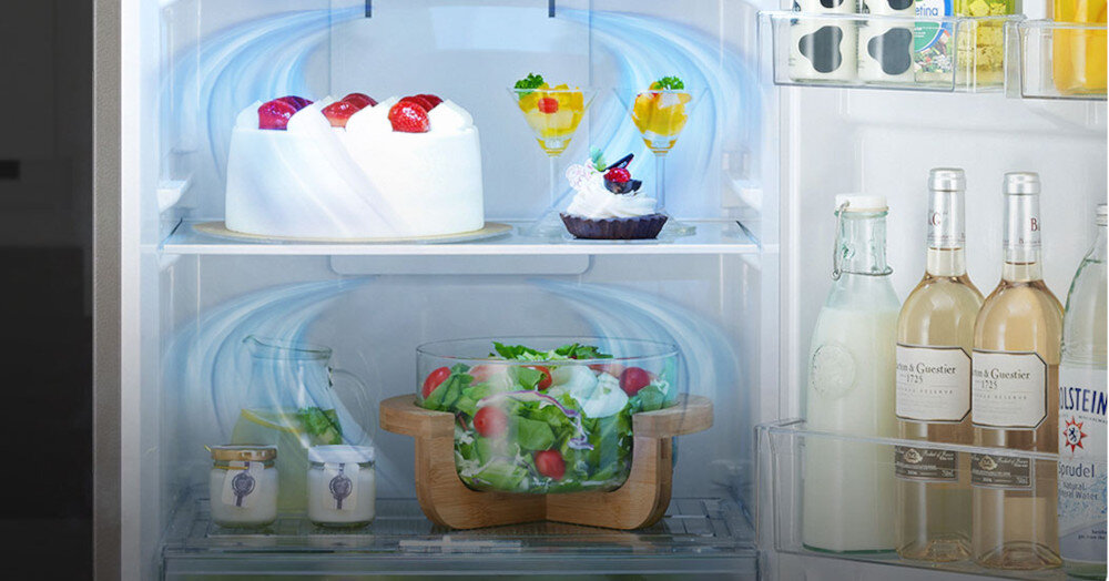 LODÓWKA LG GBV7280CEV multi Air Flow rozprowadzanie powietrza