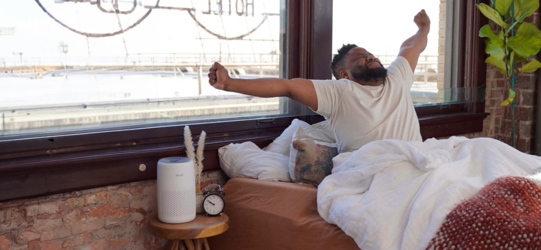 Oczyszczacz powietrza LEVOIT Core Mini Mały rozmiar, duża moc wydajność powierzchnia czyste, zdrowe powietrze 