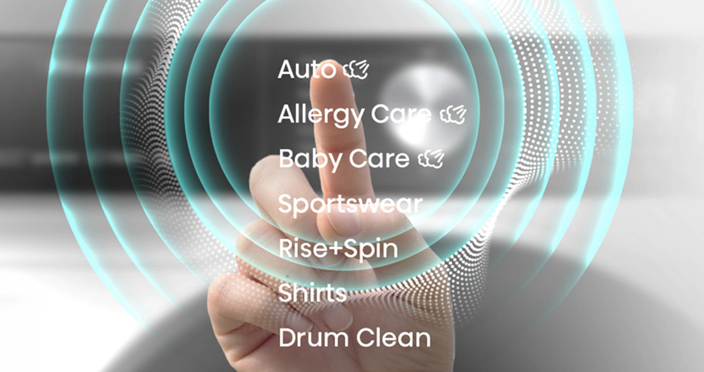 PRALKA HISENSE FRONT WF3S8045BW3 Auto Wash automatycznie rozpoznaje pranie dostosowanie cyklu