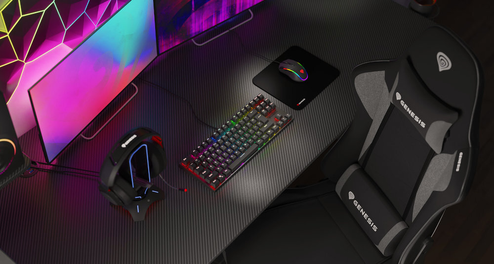 GENESIS Nitro 440 wysokość siedziska wyreguluj kąt nachylenia oparcia plecom, rękom oraz nogom G2 wysokość podłokietników