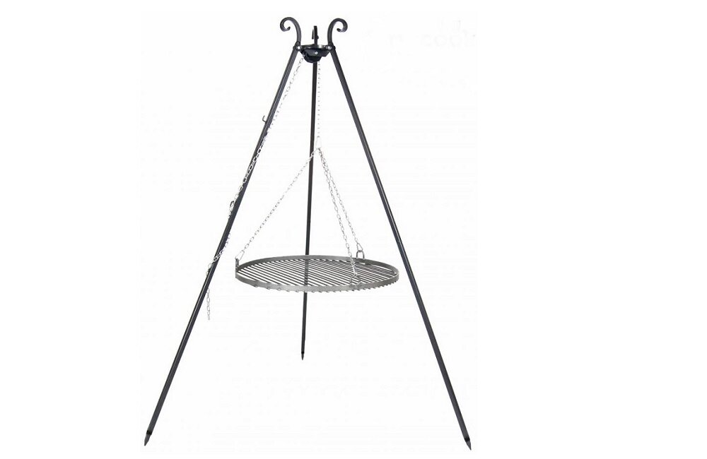 Grill ogniskowy FARMCOOK Pan 34 stal nierdzewna żaroodporna farba