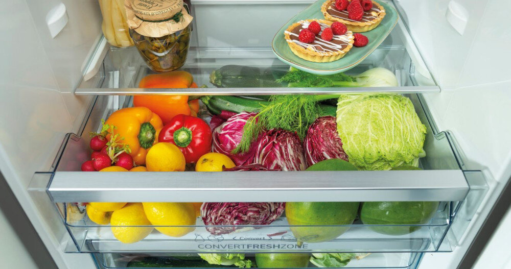 LODÓWKA GORENJE NRK619EAXL4WD warzywa owoce wędliny sery Convert Zone Fresh regulacja wilgotność