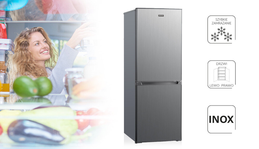 Lodówka MPM-182-KB-33 AA automatyczne odszranianie