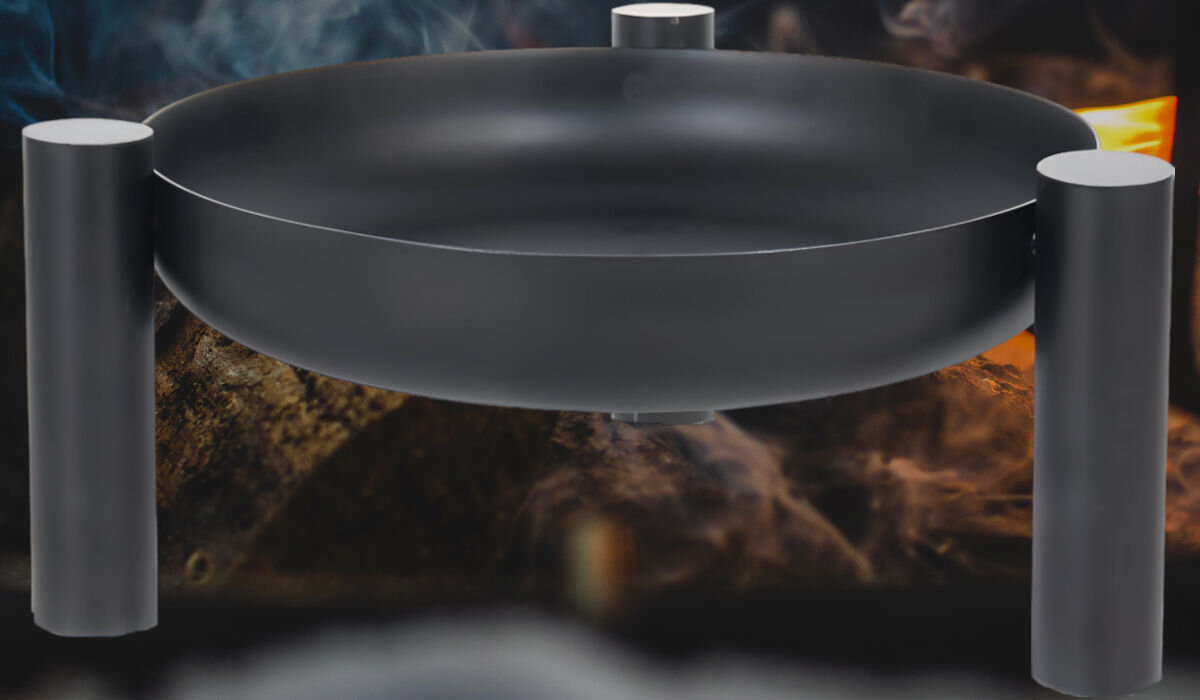 Grill ogniskowy FARMCOOK Pan 37 E00716 surowa stal