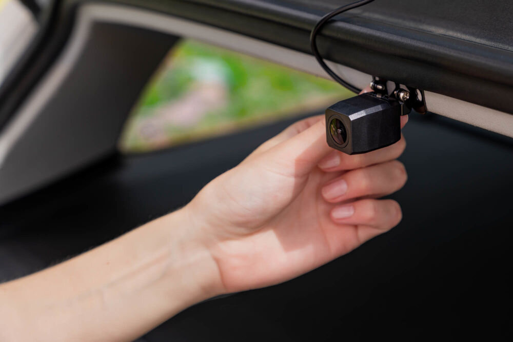 Wideorejestrator GOLDENLINE DC820 DUAL CAM dwukanałowe nagrywanie Full HD kąt widzenia kamery przednia tylna