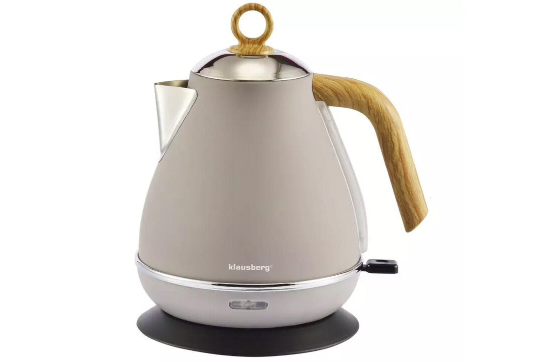 Czajnik KLAUSBERG KB-7707 1,7 l Beżowy Funkcja chowania kabl przechowywaniea