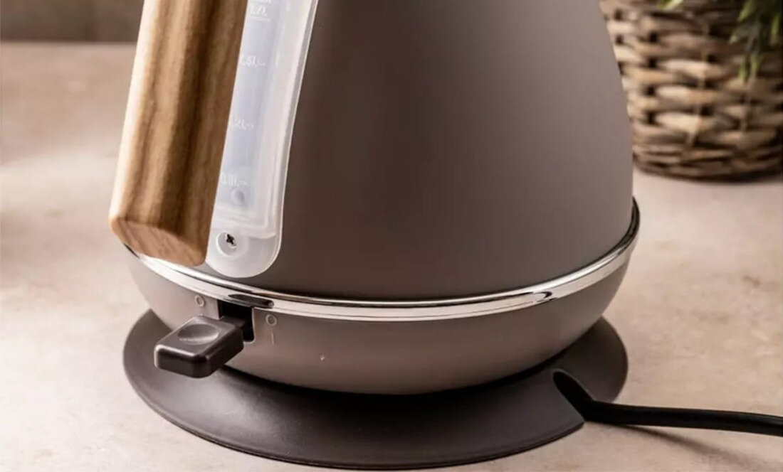 Czajnik KLAUSBERG KB-7707 1,7 l Beżowy Kontrolka sygnalizująca informacja zakończenie gotowanie komfort użytkowanie