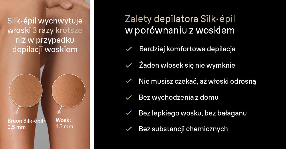 Depilator BRAUN Silk-epil 9 9-481 Flex 360 3D Bikini Nogi na mokro i na sucho, zawsze gdy masz ochotę, gładka skóra