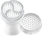 Szczoteczka do peelingu z nasadką ochronną.