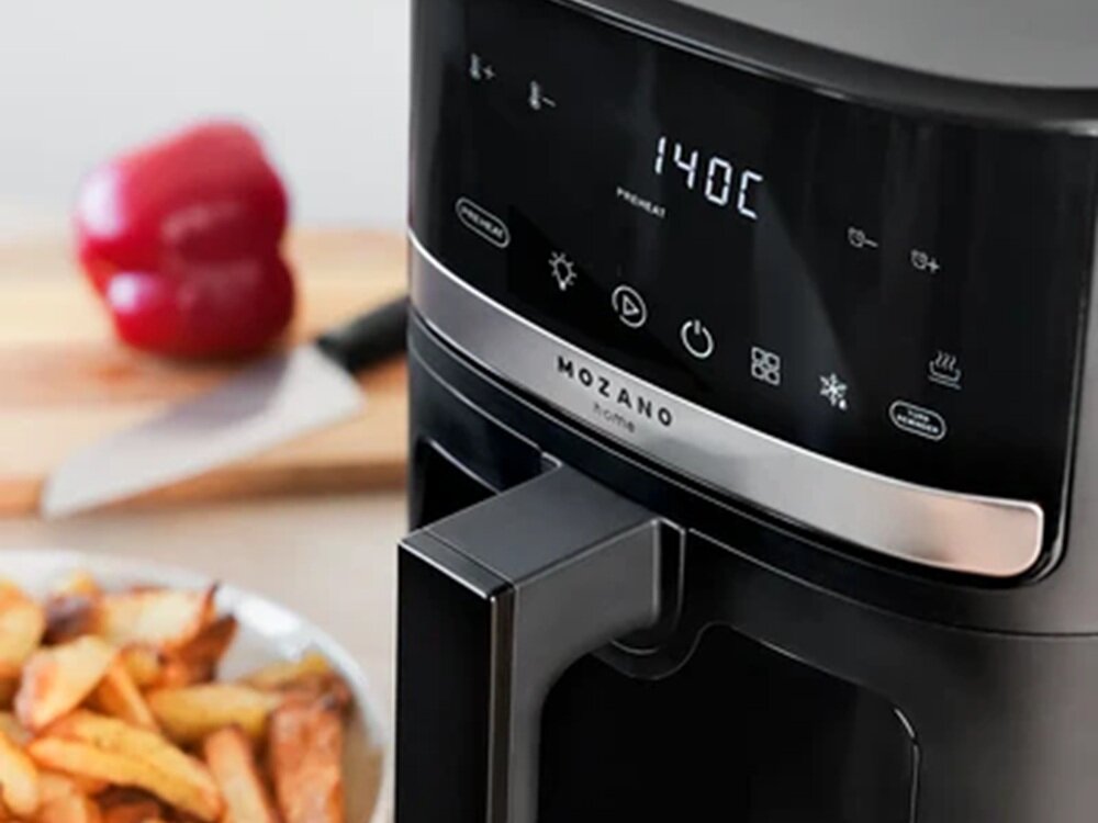 Air Fryer Frytkownica beztłuszczowa MOZANO Slide 5L szybkie nagrzewanie, krótszy czas oczekiwania, wygodne rozwiązanie