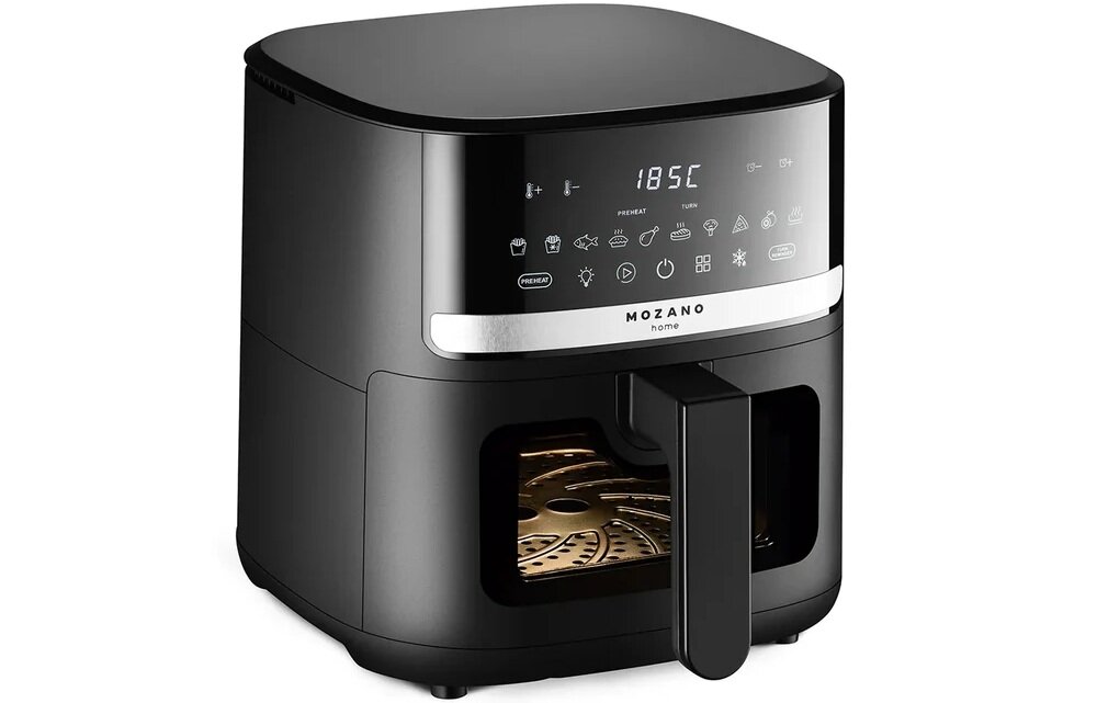 Air Fryer Frytkownica beztłuszczowa MOZANO Slide 5L funkcja podgrzewania, przywraca świeżość, odzyskanie chrupkości