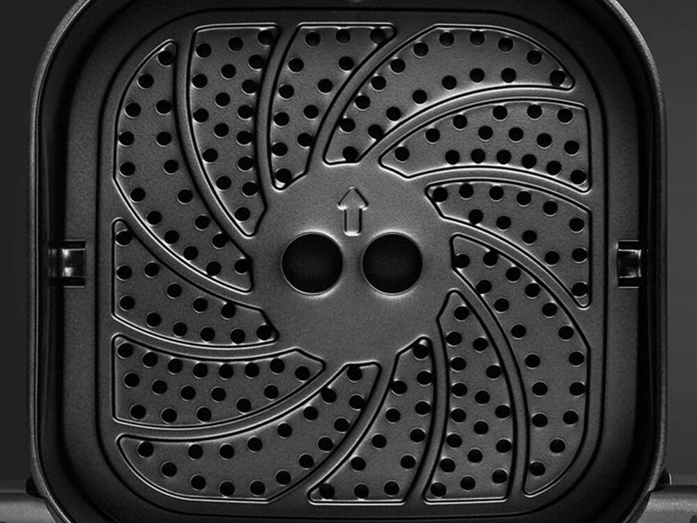 Air Fryer Frytkownica beztłuszczowa MOZANO Slide 5L wyjmowana misa z powłoką nieprzywierającą, łatwiejsze mycie, szybkie czyszczenie