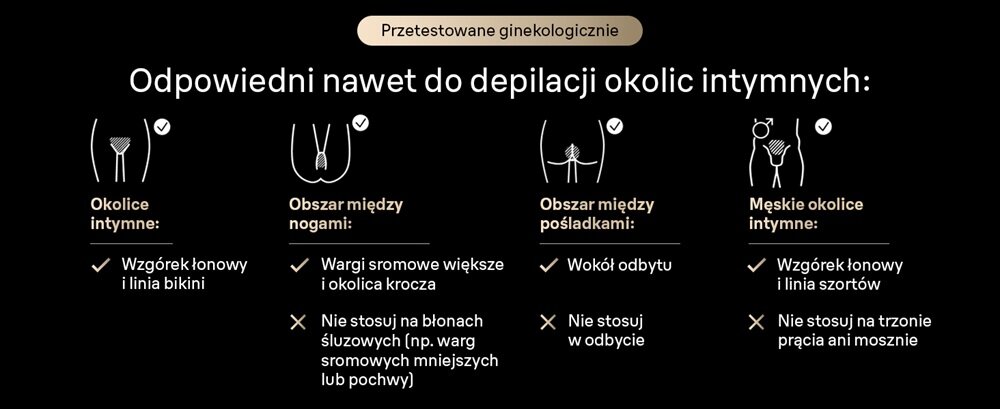 Depilator BRAUN PL5431 do depilacji miejsc intymnych, testowany ginekologicznie