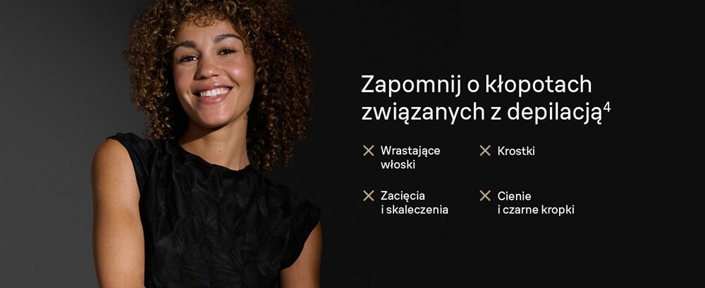 Depilator BRAUN PL5431 usuwanie włosków, długotrwała redukcja, bez wrastających włosków