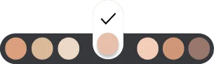 Wybór odcienia skóry