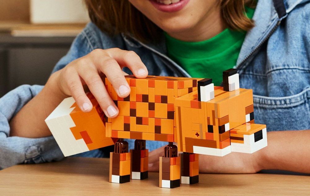 LEGO 21588 Minecraft Lis 21588 elementy opis konstrukcji wiek
 