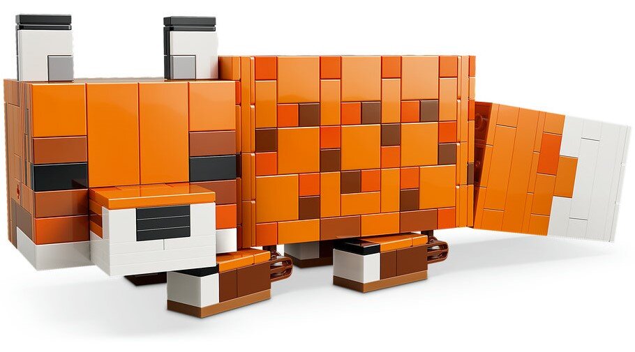 LEGO 21588 Minecraft Lis 21588 pozy dekoracja nogi  