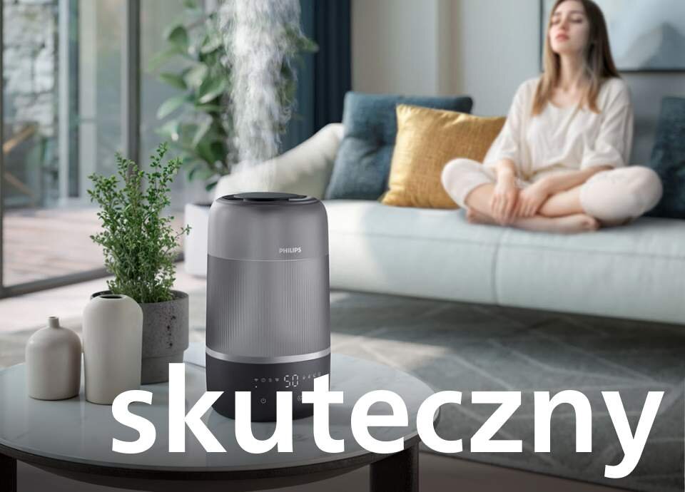 Technologia SkyMist - równomierne nawilżanie