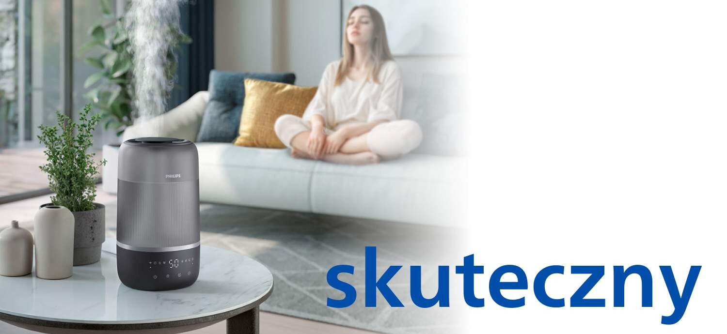 Technologia SkyMist - równomierne nawilżanie