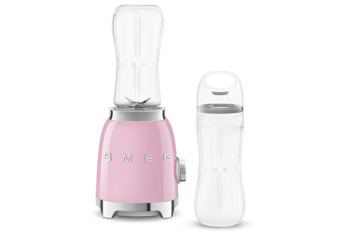 Blender personalny SMEG PBF01PKEU design tło prezentacja wizualizacja Zawsze gotowy na zdrowy dzień