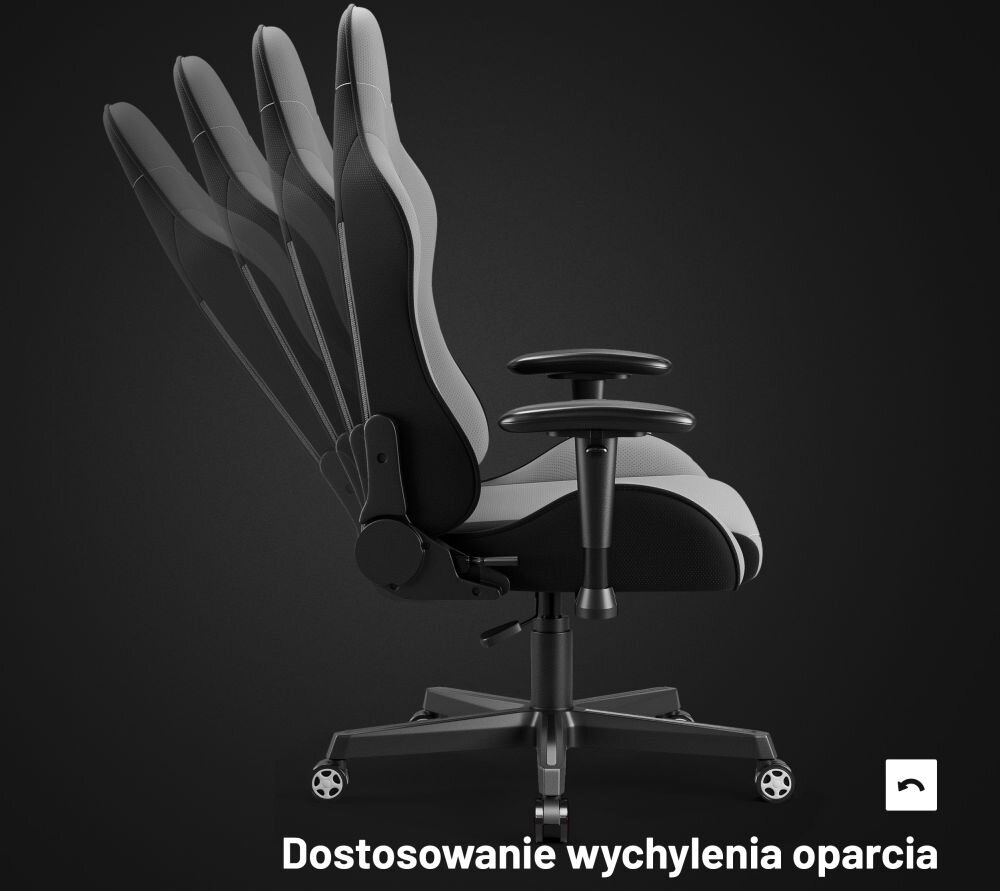Fotel Diablo CHAIRS X-ST4RTER mozliwosci regulacje systemy technologie tilttech