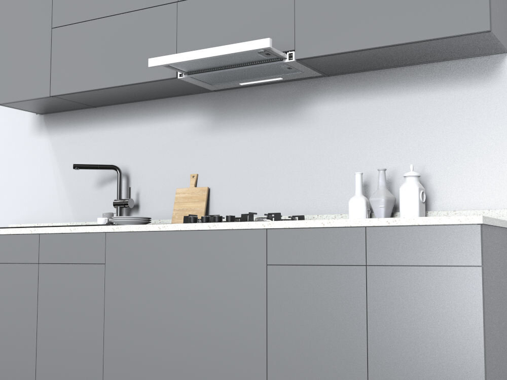 Okap GÖTZE & JENSEN TH210WM Biały 333.7m3/h 64dB klasa C